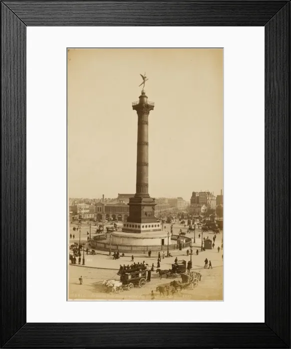 Framed Print : France Place Bastille Framed Print : France Place Bastille