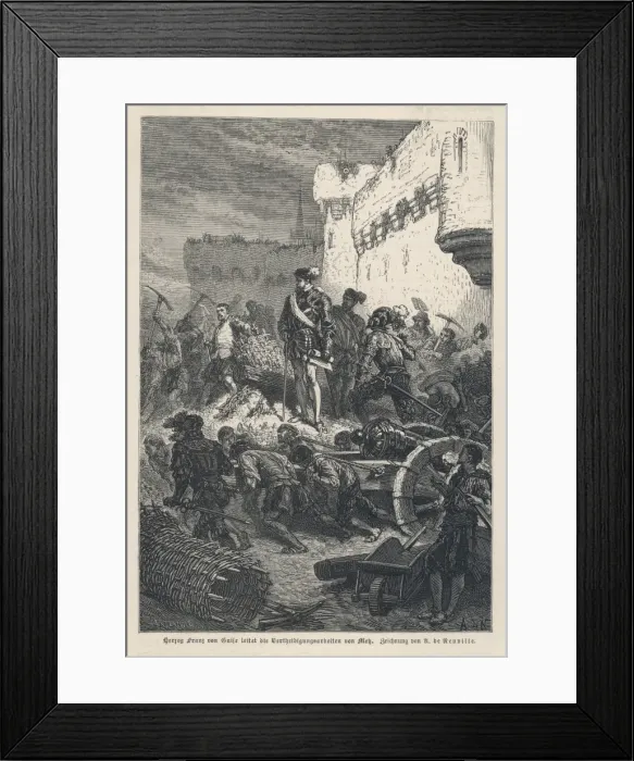 Framed Print : Metz in Dispute Framed Print : Metz in Dispute
