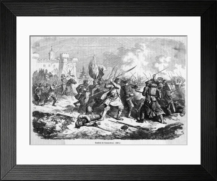 Framed Print : Battle of Krasnobrod Framed Print : Battle of Krasnobrod