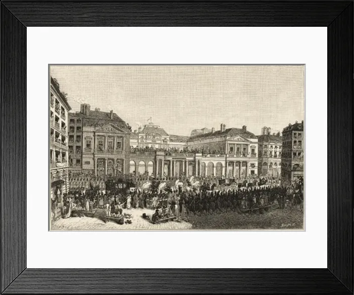 Framed Print : Napoleon Crowned Framed Print : Napoleon Crowned