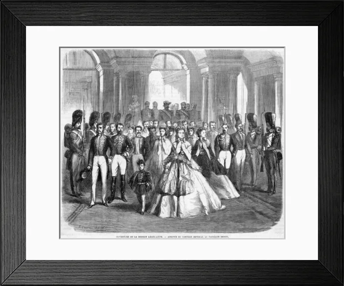 Framed Print : Corps Legislatif Framed Print : Corps Legislatif