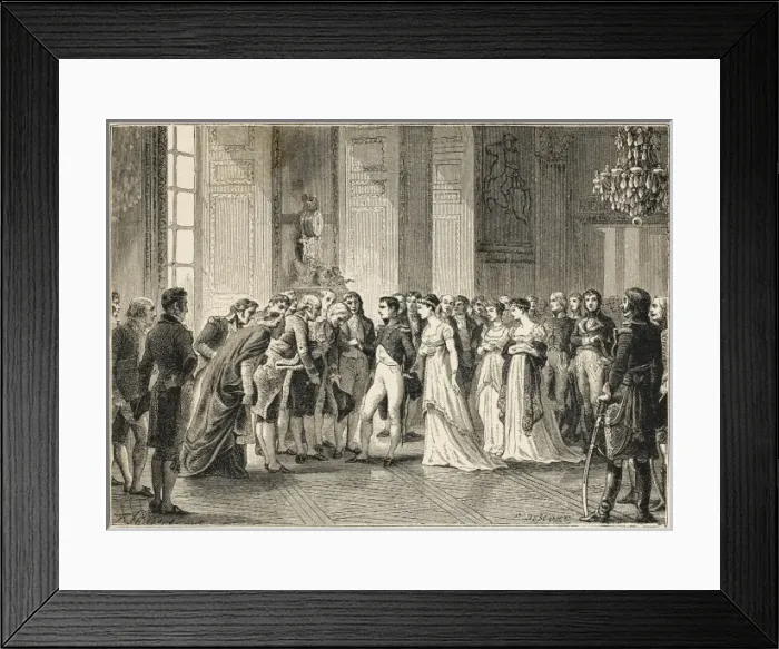 Framed Print : Napoleon at Saint-Cloud Framed Print : Napoleon at Saint-Cloud