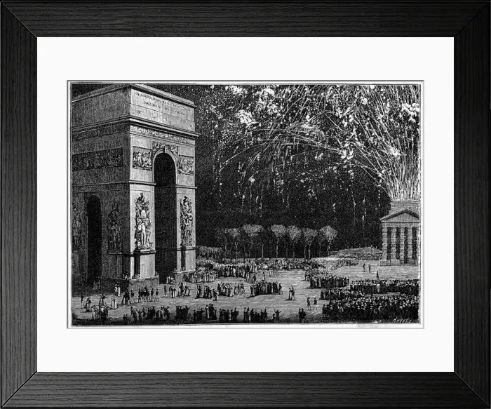 Framed Print : Napoleon & Marie-Louise Framed Print : Napoleon & Marie-Louise