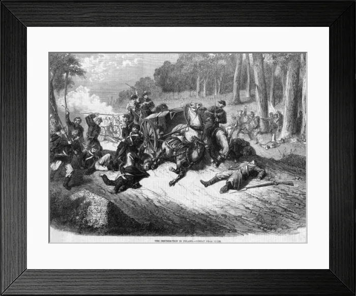 Framed Print : Russians Attacked Framed Print : Russians Attacked