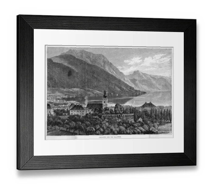 Framed Print : Austria Gmunden Framed Print : Austria Gmunden