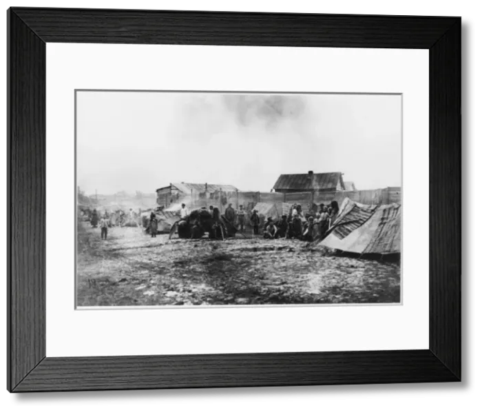 Framed Print : Samara Refugees Framed Print : Samara Refugees