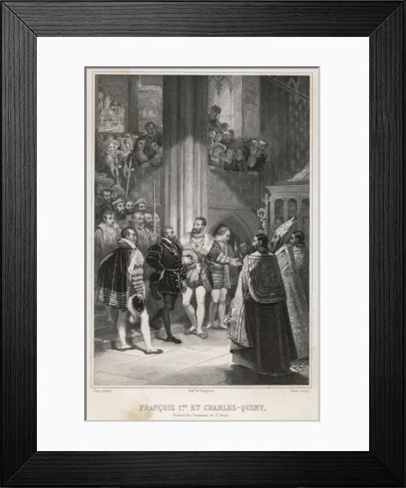 Framed Print : Francois and Carl V Framed Print : Francois and Carl V