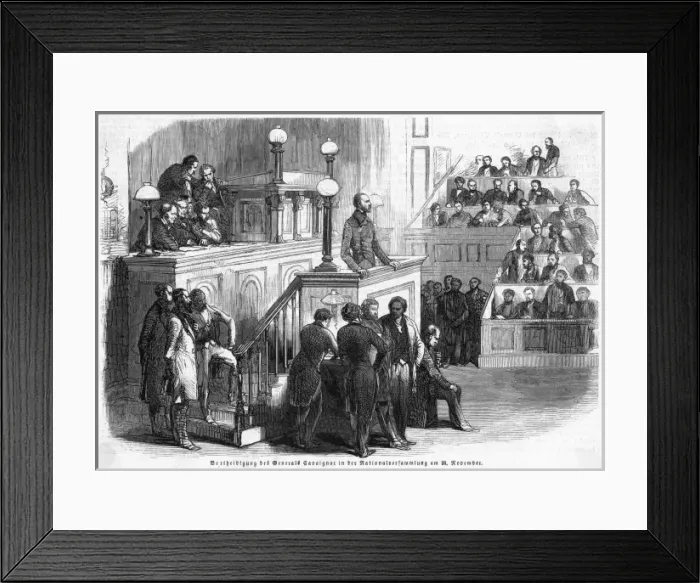 Framed Print : Cavaignac at Assembly Framed Print : Cavaignac at Assembly