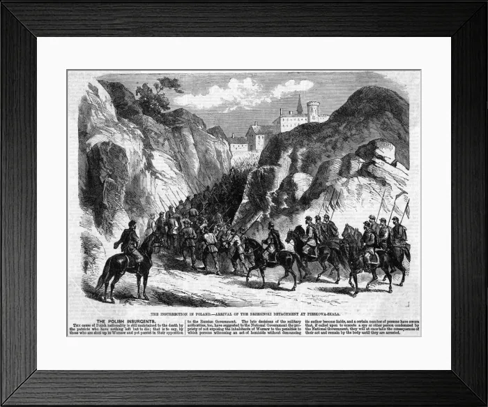 Framed Print : Insurgents on the March Framed Print : Insurgents on the March