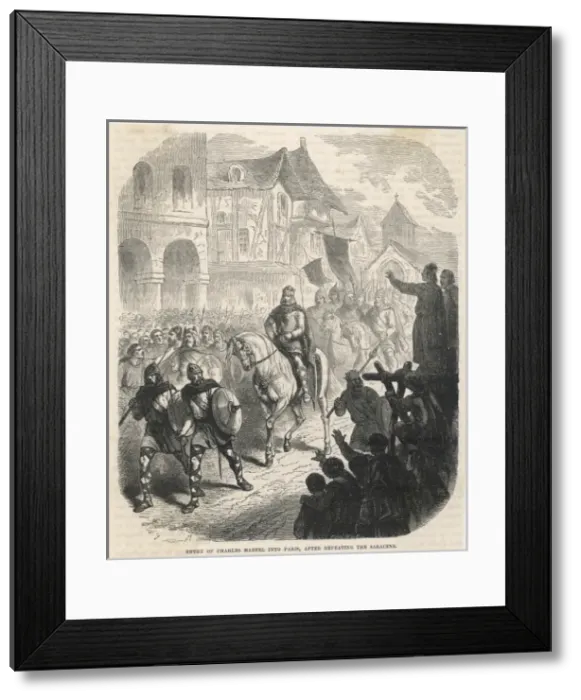 Framed Print : Battle of Tours - 3
