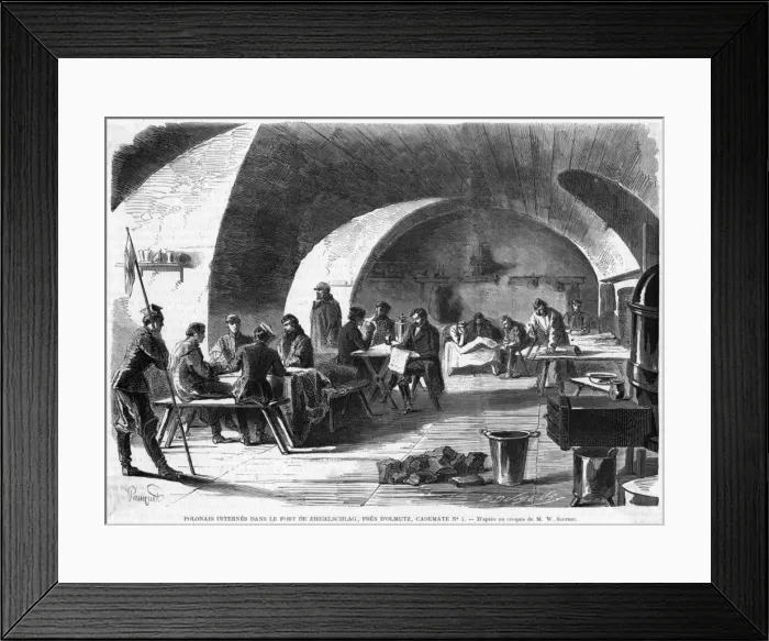 Framed Print : Polish Prisoners Framed Print : Polish Prisoners