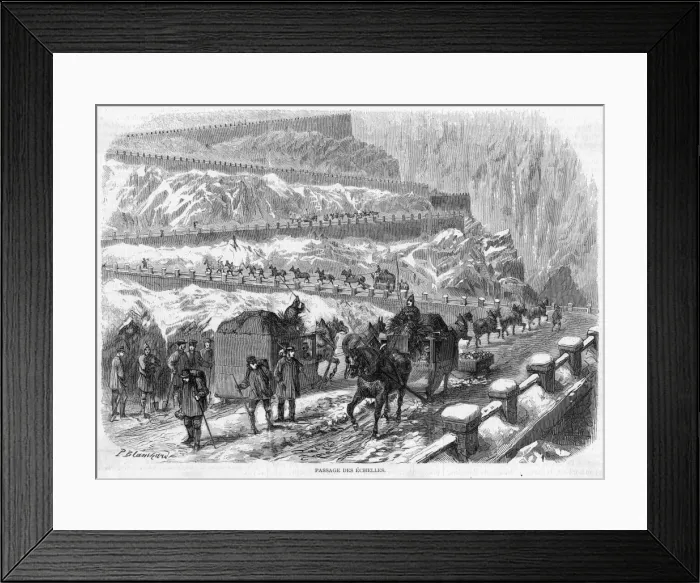 Framed Print : Italy Mont Cenis Pass Framed Print : Italy Mont Cenis Pass