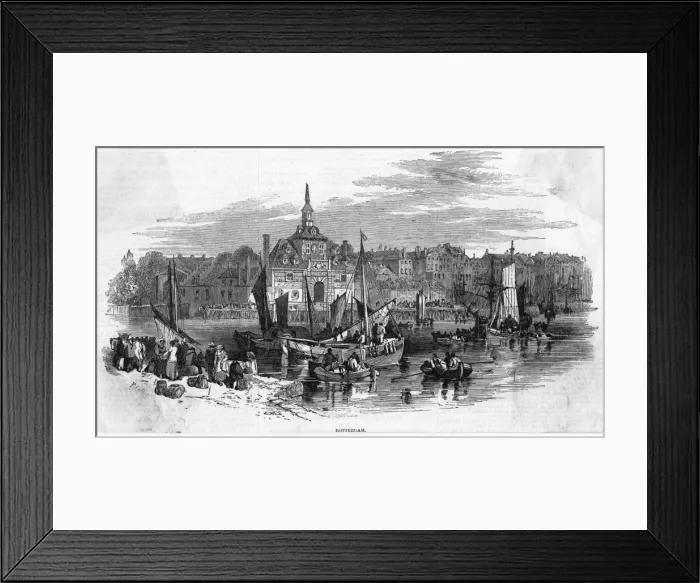 Framed Print : Netherlands Rotterdam Framed Print : Netherlands Rotterdam