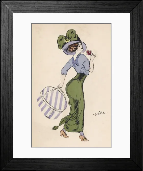 Framed Print : Fashionable women Framed Print : Fashionable women