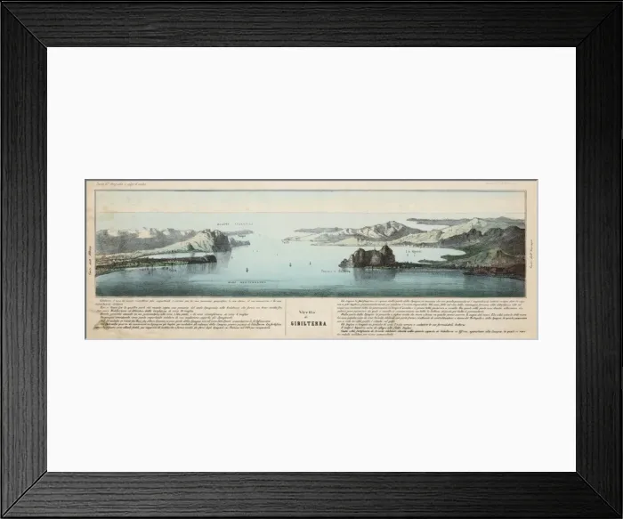 Framed Print : Straits of Gibraltar Framed Print : Straits of Gibraltar