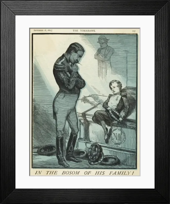 Framed Print : Napoleon and Son Framed Print : Napoleon and Son