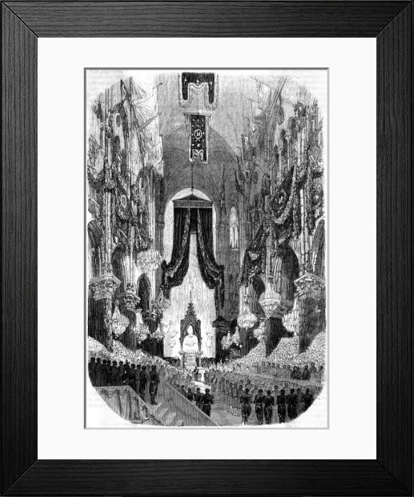 Framed Print : New Year Mass Framed Print : New Year Mass