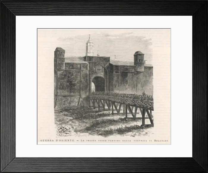 Framed Print : War with Turkey Framed Print : War with Turkey