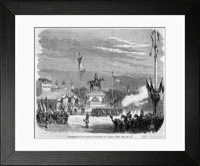 Framed Print : Statue of Napoleon Framed Print : Statue of Napoleon