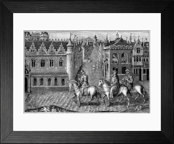 Framed Print : Louis XI Soaked Framed Print : Louis XI Soaked