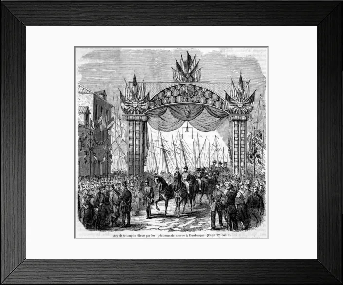 Framed Print : Visit to Dunkerque Framed Print : Visit to Dunkerque