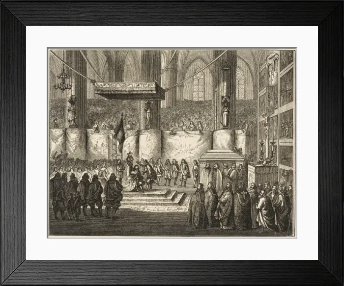 Framed Print : Carl X Gustaf Crowned Framed Print : Carl X Gustaf Crowned