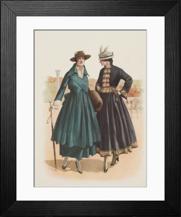 Framed Print : Les Vestes Courtes Framed Print : Les Vestes Courtes