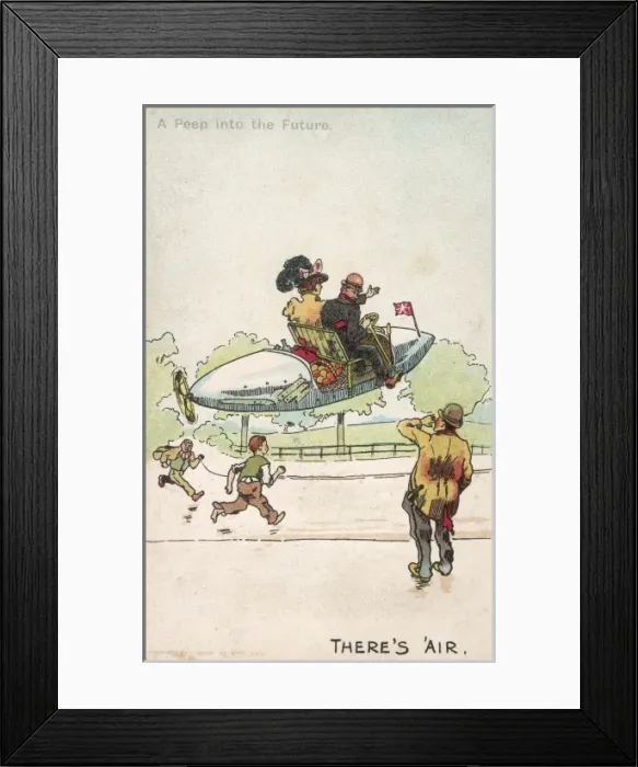 Framed Print : Fantasy Aircraft 1907 Framed Print : Fantasy Aircraft 1907