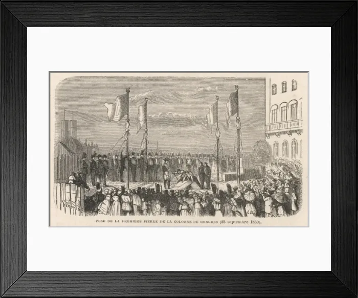 Framed Print : Column of Congress Framed Print : Column of Congress