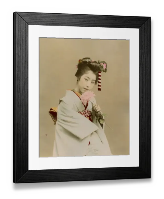 Framed Print : Japanese girl Framed Print : Japanese girl