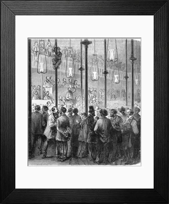 Framed Print : Political Meeting Framed Print : Political Meeting