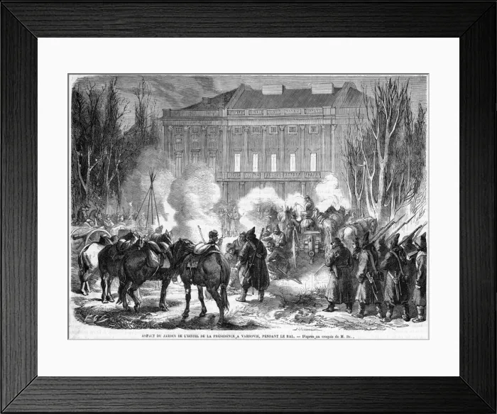 Framed Print : Ball at Warsaw Framed Print : Ball at Warsaw