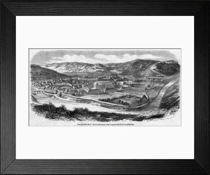 Framed Print : Luxembourg / Echternach Framed Print : Luxembourg / Echternach