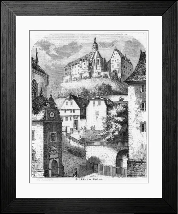 Framed Print : Germany Marburg Framed Print : Germany Marburg