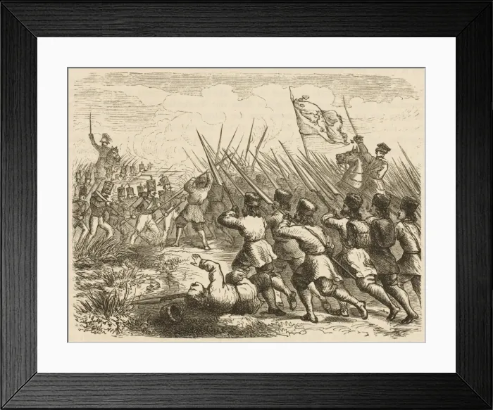 Framed Print : Battle of Ostrolenka Framed Print : Battle of Ostrolenka