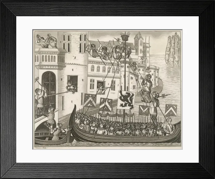 Framed Print : Uprising at Ghent - 7 Framed Print : Uprising at Ghent - 7