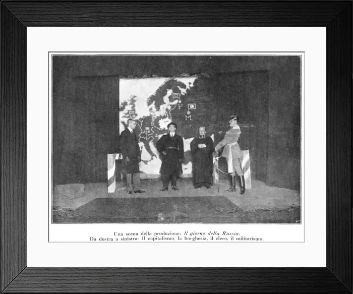 Framed Print : Propaganda on Stage 1 Framed Print : Propaganda on Stage 1