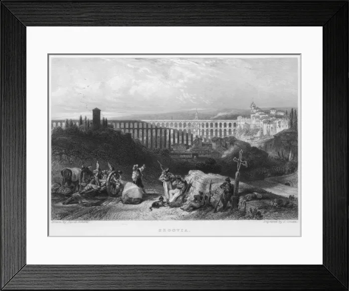 Framed Print : Segovia Aqueduct Framed Print : Segovia Aqueduct