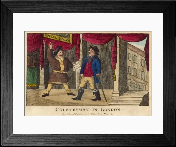 Framed Print : Tourist in London Framed Print : Tourist in London