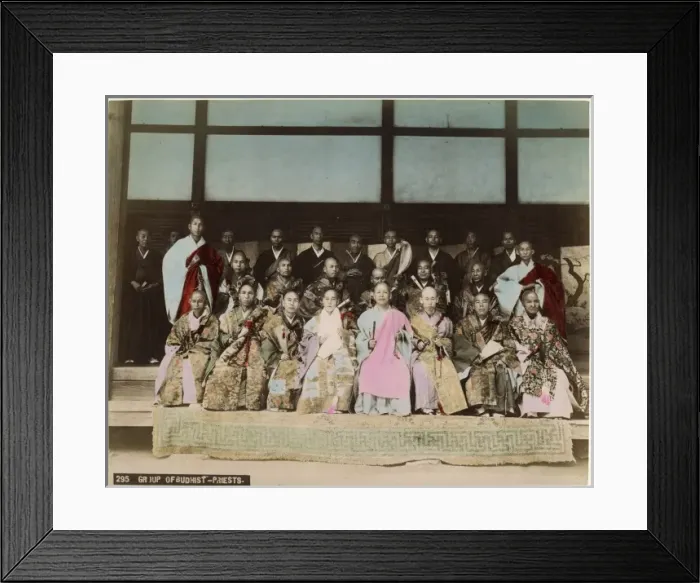Framed Print : Buddhist priests Framed Print : Buddhist priests