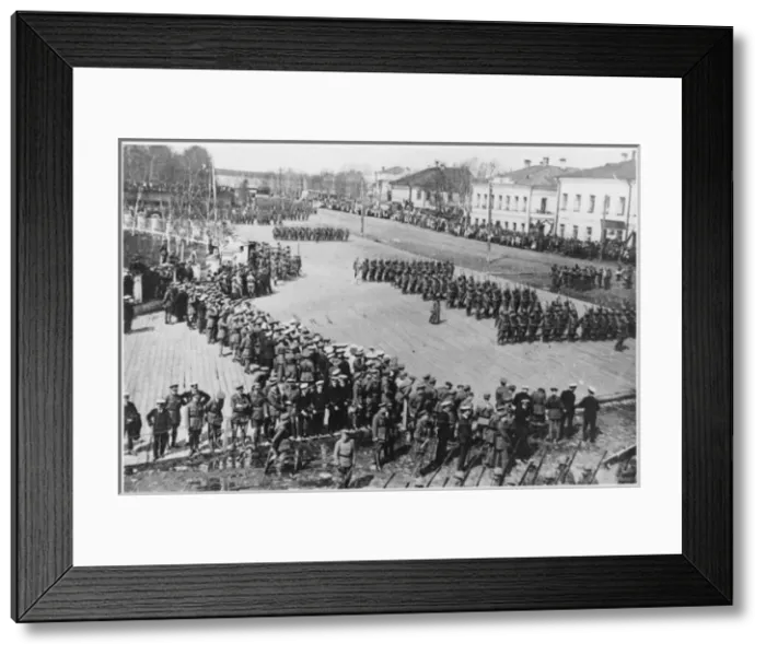 Framed Print : British in Russia Framed Print : British in Russia