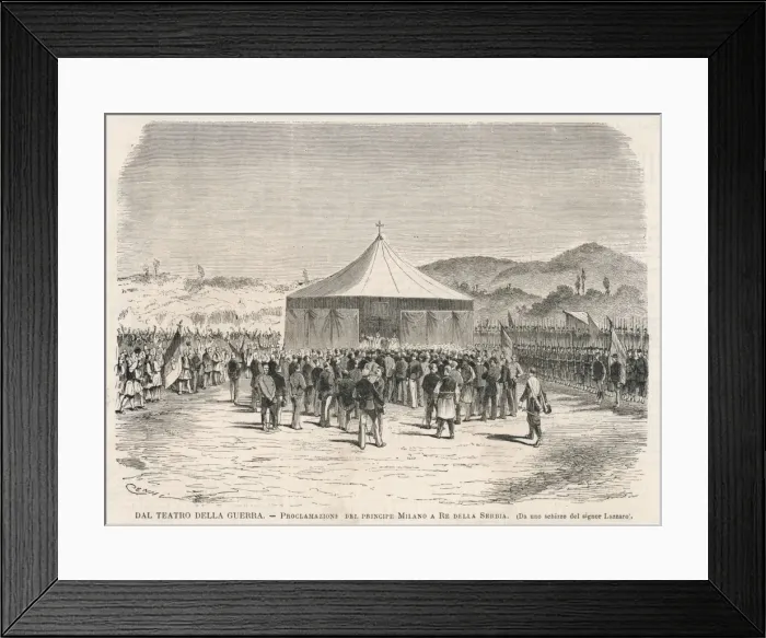 Framed Print : Milan Proclaimed Framed Print : Milan Proclaimed