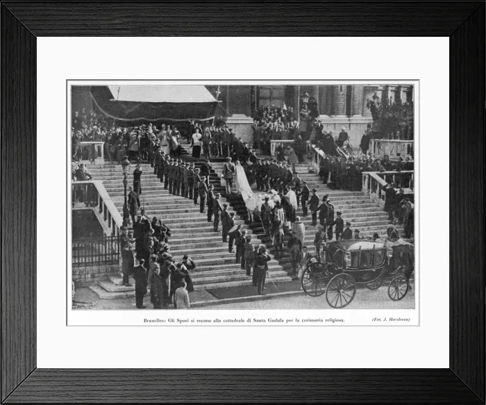 Framed Print : Leopold III and Astrid Framed Print : Leopold III and Astrid