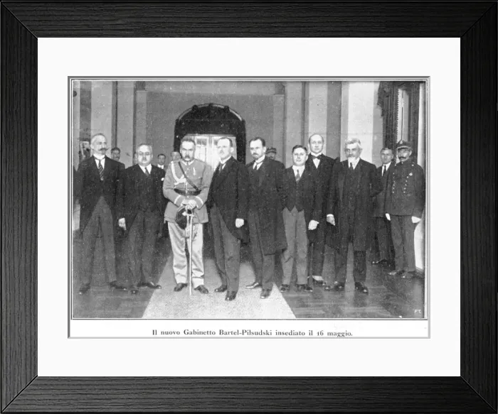 Framed Print : Piludski Coup 4 Framed Print : Piludski Coup 4