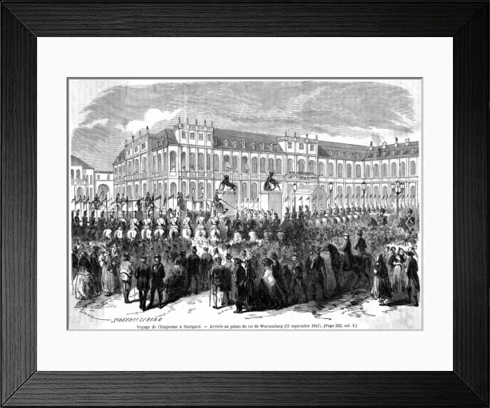 Framed Print : Visit to Stuttgart Framed Print : Visit to Stuttgart