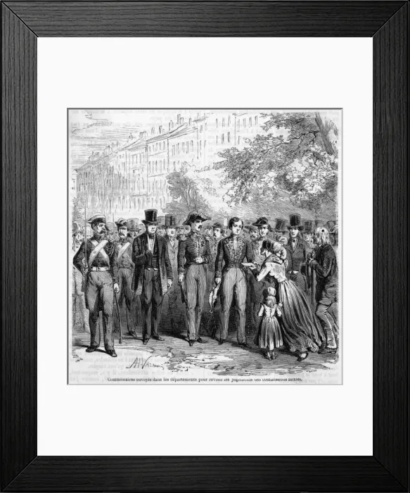 Framed Print : Commissioners Framed Print : Commissioners