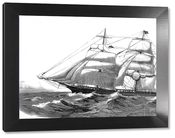 The ship Kapunda, 1887