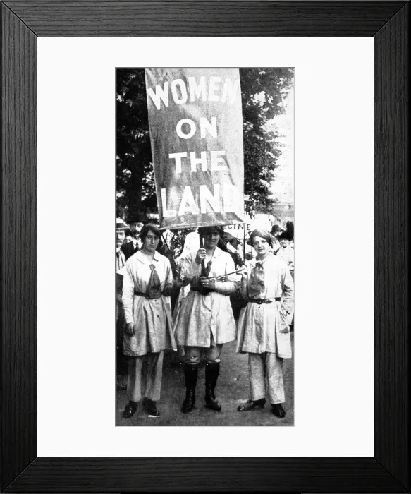 Framed Print : Women on the land Framed Print : Women on the land