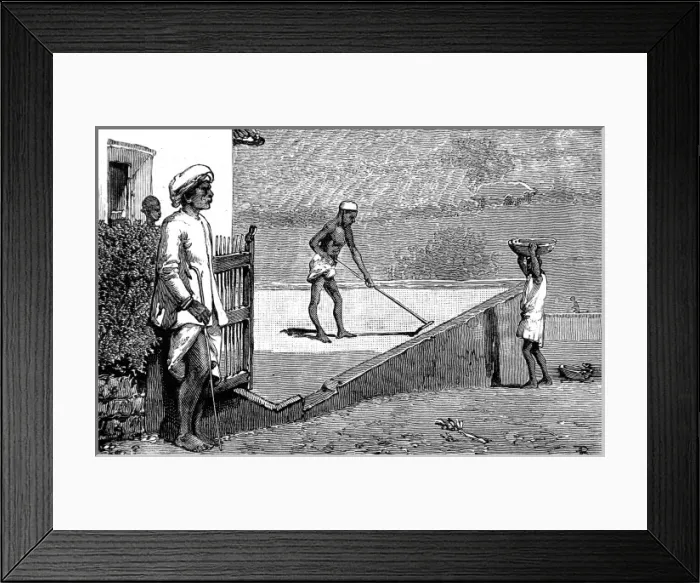 Framed Print : The Wynaad Goldfields of Southern India. Richmond Coffee Sto Framed Print : The Wynaad Goldfields of Southern India. Richmond Coffee Sto