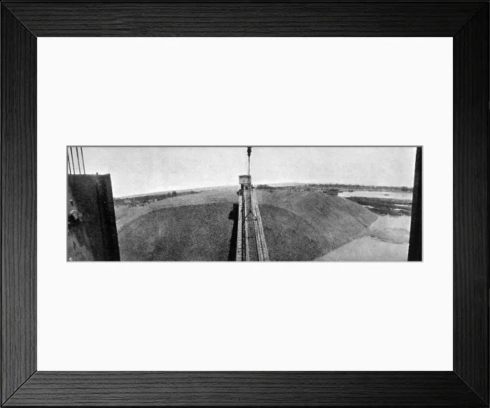 Framed Print : Dredging the Land for Gold. Mining Extraordinary. Leaving De Framed Print : Dredging the Land for Gold. Mining Extraordinary. Leaving De